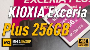 Обзор KIOXIA Exceria Plus 256GB. Картам памяти для 4К-видео и RAW