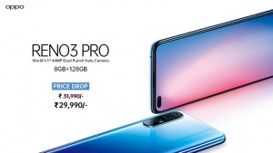 OPPO Reno3 Pro стал дешевле