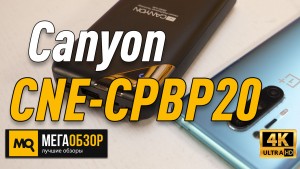 Обзор Canyon CNE-CPBP20. Внешний аккумулятор с цифровым дисплеем