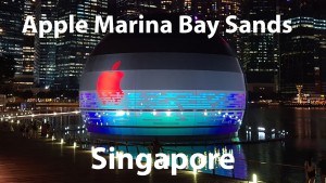 Новый магазин компании Apple Marina Bay Sands скоро откроется в Сингапуре