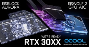 Alphacool представила систему охлаждения для видеокарт NVIDIA GeForce RTX 30