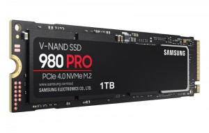 Samsung 980 Pro поддерживает PCIe 4.0 и обеспечивает скорость до 7000 МБ/с