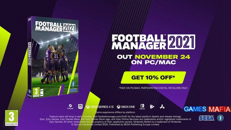 football manager 2021 xbox controls