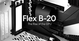 Fractal Design выпустила кронштейн Flex B-20 для вертикальной установки видеокарты
