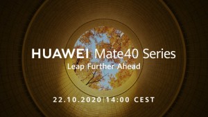 Линейку смартфонов Huawei Mate40 представят 22 октября
