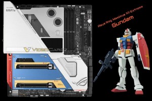 Коллекционная материнская плата ASUS ROG Maximus XII Extreme Gundam выглядит потрясающе