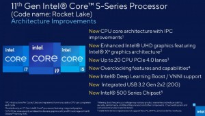 Появились подробные характеристики процессоров Intel 11-го поколения (Rocket Lake-S)