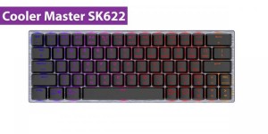 Беспроводная клавиатура Cooler Master SK622 скоро поступит в продажу