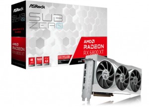 ASRock готовит видеокарты серии Radeon RX 6800 Sub Zero в серебристом дизайне