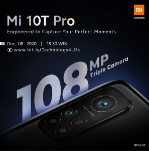 Xiaomi Mi 10T Pro выйдет в Индонезии 8 декабря