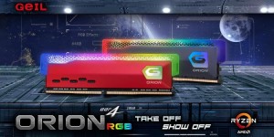 GeIL выпустила яркие модули памяти серии Orion RGB с частотой до 4400 МГц