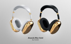 Airpods Max Golden от Caviar продаются в единственном экземпляре