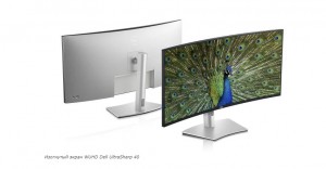 Dell представила изогнутый экран WUHD UltraSharp 40