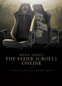 Noblechairs представила игровое кресло в дизайне Elder Scrolls Edition 