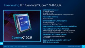 Intel Core i9-11900K возглавил одноядерный рейтинг в PassMark