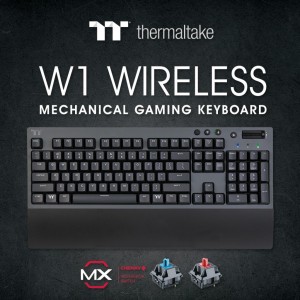 Thermaltake выпустила беспроводную клавиатуру W1 Wireless