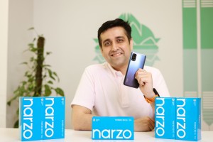 Смартфон Narzo 30 Pro 5G получил боковой дактилоскоп