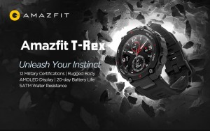 Стали известны цены на Amazfit T-Rex Pro