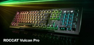 ROCCAT представила клавиатуру Vulcan Pro с переключателями Titan Optical Switch