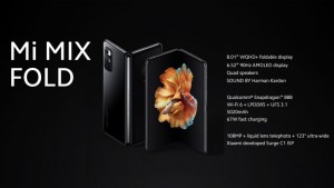 Xiaomi презентовала складной смартфон Mi Mix Fold