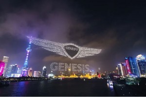 Автопроизводитель Genesis побил мировой рекорд Гиннеса по количеству дронов в небе