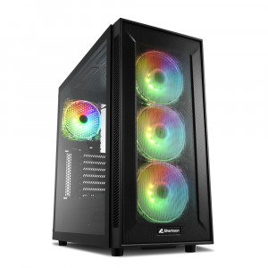 Компания Sharkoon представила компьютерный корпус TG6M RGB