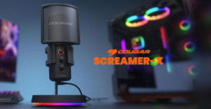 Cougar представила микрофон для стримеров Screamer-X