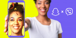 В Viber появятся AR-маски от Snapchat