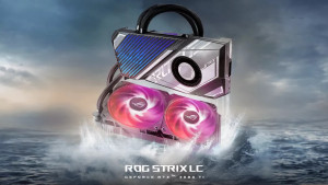 ASUS представила видеокарты RTX 3080 Ti ROG Strix LC с гибридным охлаждением