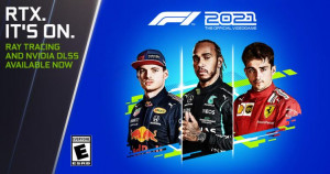 F1 2021 на ПК получает поддержку трассировки лучей и NVIDIA DLSS