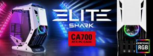 Sharkoon представила корпус ELITE SHARK CA700 с открытым дизайном