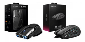 EVGA выпускает игровые мыши EVGA X20 и X15