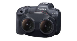 Новый объектив Canon EOS R с двойным объективом