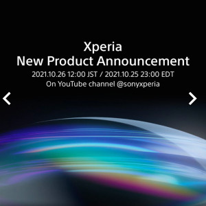 Sony анонсирует новый неизвестный продукт Xperia 26 октября