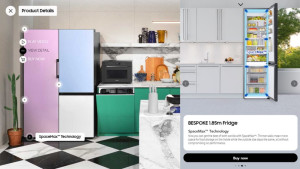Samsung Bespoke Studio - виртуальный салон товаров для дома