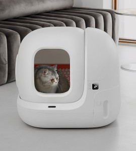 Автоматический самоочищающийся ящик для кошачьего туалета Petkit Pura Max