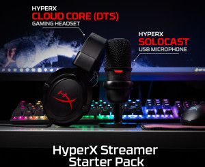 HyperX Streamer Starter Pack - отличный стартовый набор для начинающих стримеров