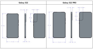 Дизайн серии Samsung Galaxy S22 раскрывается на новых схемах