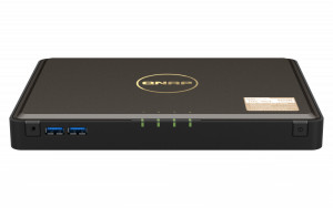 Портативный NASbook QNAP TBS-464, оптимизированный для SSD