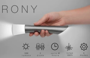 Инновационный фонарик RONY