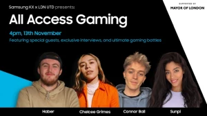 Samsung KX и LDN UTD запускают мероприятие All Access Gaming