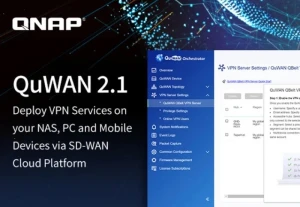Обновление QNAP QuWAN упрощает настройку VPN для NAS, ПК, телефонов