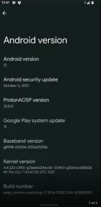 Google Pixel 2 XL получил первую кастомную прошивку для Android 12