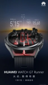 Huawei Watch GT Runner выйдет 17 ноября