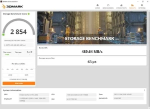 3DMark SSD Storage тестирует производительность хранилища вашего ПК