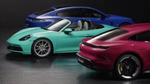 Porsche расширяет свои индивидуальные цветовые решения с помощью Paint to Sample