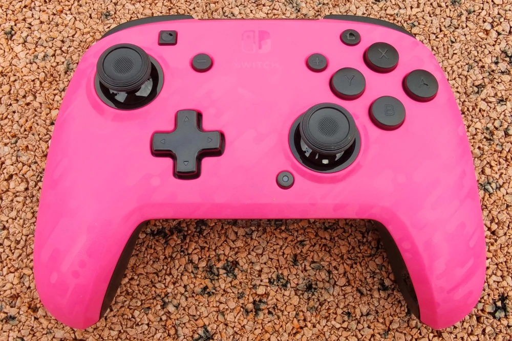 PDP Gaming Faceoff Pink Camo