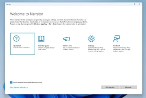 Обновление 22509 предварительной оценки для Windows 11 содержит улучшения экранного диктора