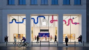 Открылся новый магазин Apple Rosenthaler Strabe в Берлине