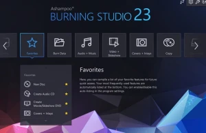 Программа для копирования и записи дисков Ashampoo Burning Studio 23